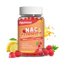 NACグミー 大人のための800mg & 子供のための400mg、NACサプリメントN-アセチルシステイン、砂糖フリー - 60ビーガングミー、抗酸化サプリメント、免疫サポート
