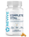 Revive MDサプリメント&サポート、完全なバイタル(120ベジタリアンカプセル) - NAC&CoQ10サプリメントは、健康をサポートし、抗酸化作用(30サービング)