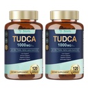 Totaria 2 パック TUDCA 1000mg 肝サポート ミルクアワーズ、NAC、ALA、80% のシリン、15in-1 の余分強さのベール ソルトとの補足