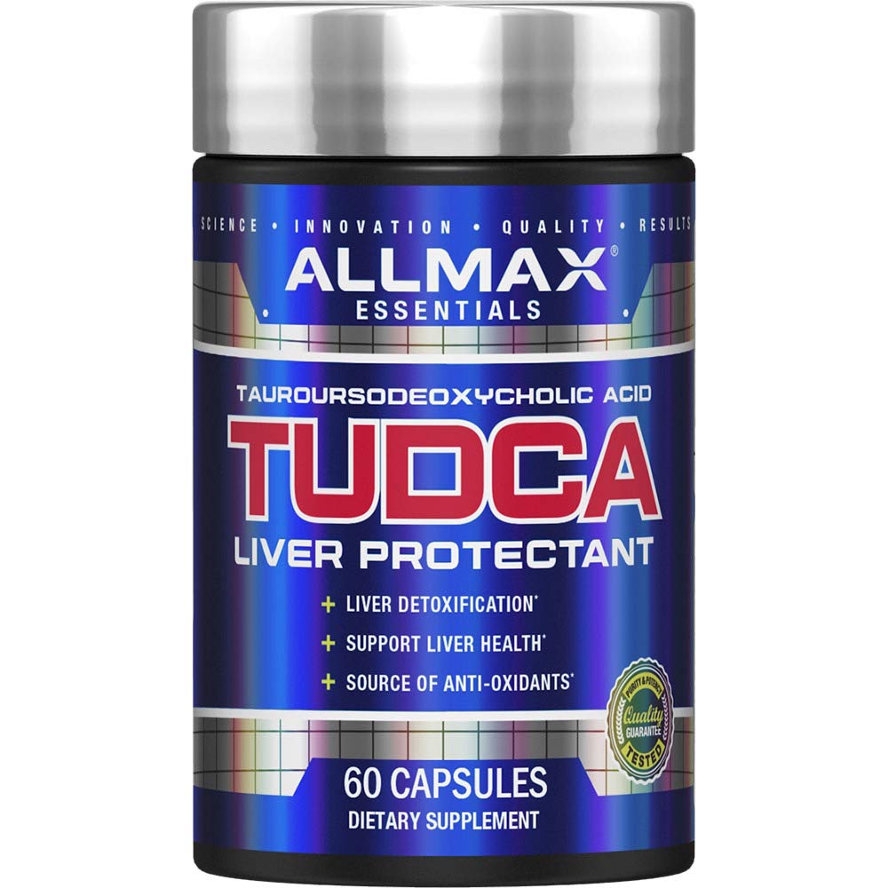 AllMAX TUDCA + - 60カプセル - 肝臓と腸の健康 - グルテンフリー&非GMO - 60のサービング