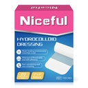 20の計算のHydrocolloid包帯2" x 2"、傷は傷のための小さいHydrocolloidゲルの包帯を、傷の治癒のベッドのSoreの包帯を服を着ます