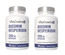 Diosmin Hesperidin 1200のmgのコンプレックス、180のカプセル、Citrus Bioflavonoidsの豊富なフルーツのエキス、100%のベジタリアン、非GMO及び最高の強さのグルテンフリーのDiosminの補足- 2のパック
