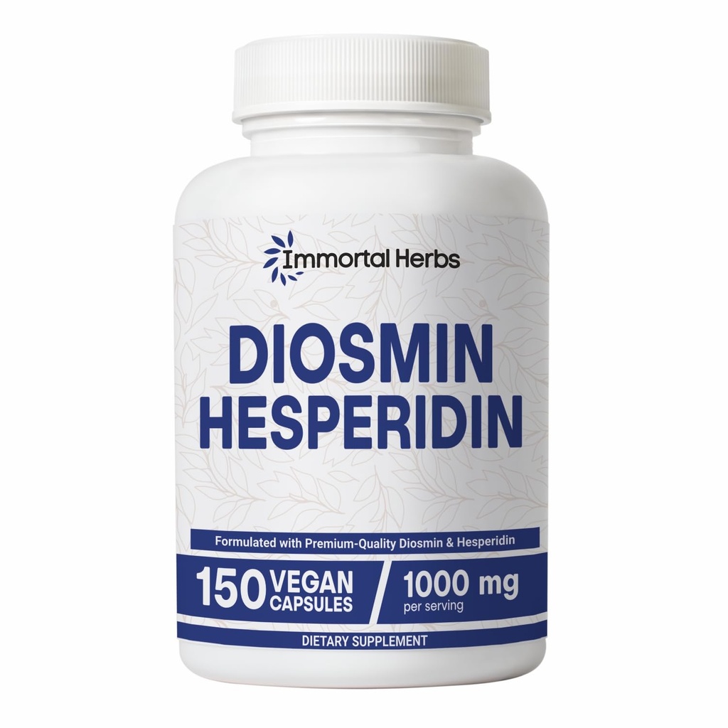 Diosmin Hesperidin 1000mgのコンプレックス、150のカプセル、Citrus Bioflavonoidsの豊富なフルーツのエキス、100%のベジタリアン、非GMO及びグルテンフリーのDiosminの補足最高の強さの
