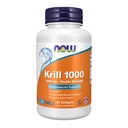 NOWの食糧補足、NeptuneのKrillの倍強さ1000のmg、Phospholipid傷Omega-3、60のSoftgels