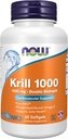NOWの食糧補足、NeptuneのKrillの倍強さ1000のmg、Phospholipid傷Omega-3、60のSoftgels