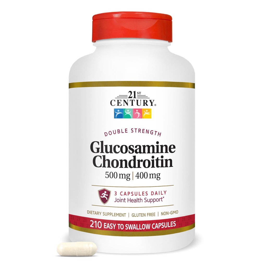 第21世紀グルコサミンコンドロイチン500/400mg - 二重強さ、cp 210の計算