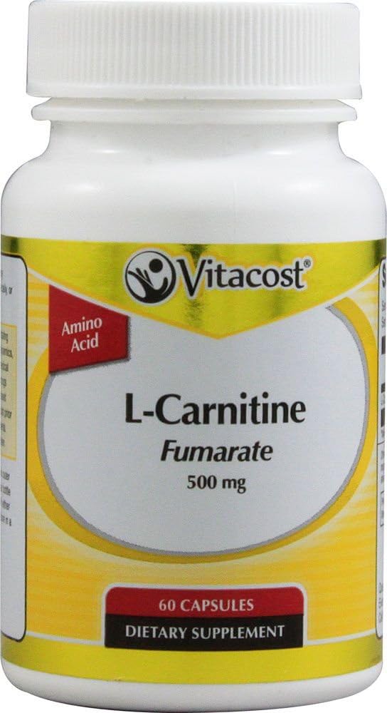 Vitacost L-Carnitineの最終的な - 500のmg - 60のカプセル