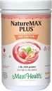 Maxi-Health NatureMAX PlusTMエナジーサポートドリンク大豆プロテインパウダー - 砂糖フリーダイエットサプリメント - サービングあたり20gタンパク質 - ナチュラルストロベリー風味 - コシャビタミン - 1lb