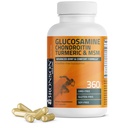 Bronson Glucosamineのコンドロイチンのタービン及びMSMの高度の接合箇所及び軟骨の方式、サポート健康な接合箇所、移動性及び軟骨-非GMOの360のカプセル
