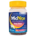 MidNite の深い睡眠の余分強さ、10 の mg の Melatonin の睡眠の援助、非ウサギの形成、大人のための草の食事療法の補足、薬物なし、グルテンフリー、Lactose なし、ベジタリアンフレンドリー、36 のガミー
