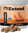 犬のためのExtend® Probiotics - 消化器の健康、免疫、アレルギーおよび皮膚サポート - 胃の雑菌、呼吸、便秘、Diarrhea - 自然、臨床的に証明される、米国製