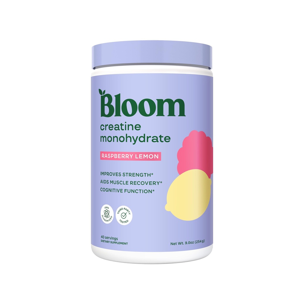 花の栄養のクレアチンの Monohydrate の粉、サービングごとの 5g の Micronized のクレアチン、サポート筋肉回復、強さ、持久力、前かポストのワークアウト、グルテンフリー、非 GMO、ラズベリー レモン、40 SVG、9 oz