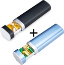 ウィークリーピルオーガナイザー7日、ベティフェデイリーピルボックス、トラベルピルケース、ビタミン、医薬品、サプリメント、ピルオーガナイザーを保持するためのかわいいピルホルダー
