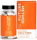 FUTURE METHOD繊維の補足、消化のためのAcaciaおよびPsylliumの殻繊維の丸薬(60ct)