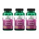 Swanson Green Lipped Mussel(Freeze-Dried) - ニュージーランド共同健康&モビリティサプリメント - ナチュラルフォーミュラは、心の健康と消化機能をサポート - (60カプセル、500mg各) (3パック)