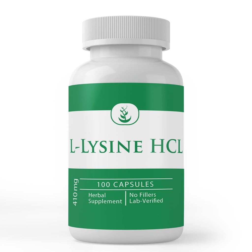 純粋な元の INGREDIENTS L-Lysine HCL (100 カプセル) 常に純粋で、添加物か注入口、実験室は確認しました