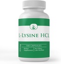 純粋な元の INGREDIENTS L-Lysine HCL (100 カプセル) 常に純粋で、添加物か注入口、実験室は確認しました