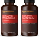要素 - ケレートマグネシウム、240錠、270mg/サービング、マグネシウムのグリクリン酸塩として、ビーガン(2パック)
