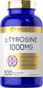 カルライルLチロシンカプセル1000mg | 300カウント | 治療グレード | 男性用・女性用 | 非GMO・グルテンフリーサプリメント