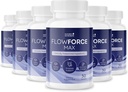 FlowForceMax ハーブサポート サプリメント - 天然植物ベースのフォーミュラ ソーパルメット エキス | 30 Chewable 錠、米国製 6 ヶ月供給