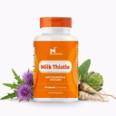 ミルクのThistle のレバー サポート補足 20:1 は Dandelion の根及びアーティチョークの葉、肝臓の Detox サポート、酸化防止及び消化器サポート、非 GMO のグルテンフリー、3rd 党テストされる 60 カプセルと抽出します