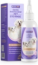 HICCペット犬の目は犬および猫のための5.1のflのozの目の低下のVet-Recommended犬の目の感染症のアレルギーに、乾燥した目のピンクの目、ペット涙の汚れの洗剤を取り除きます