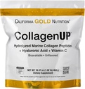 カリフォルニアゴールド栄養コラージュUP®、Hyaluronic酸とビタミンC、Flavored、1.02ポンド(464g)