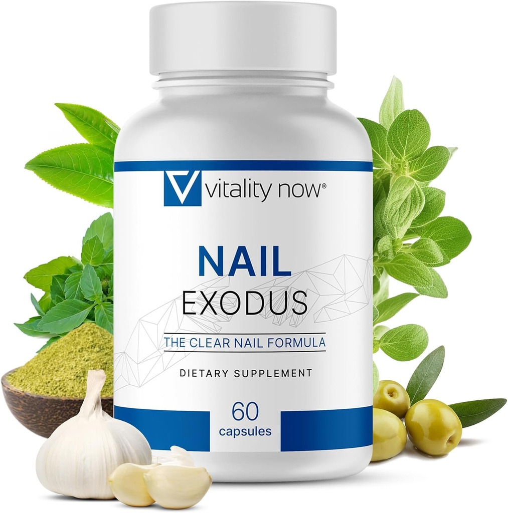 釘のExodus - Vitalityの健康な釘-健康なフィートのための報酬の方式- 60のカプセル
