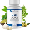 釘のExodus - Vitalityの健康な釘-健康なフィートのための報酬の方式- 60のカプセル