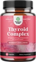 Ashwagandhaの女性のための高度の甲状腺サポート-L Tyrosine RhodiolaおよびAstragalusの根が付いている適応性甲状腺の補足-非GMOのバランスをとる草の甲状腺エネルギー女性の健康の補足