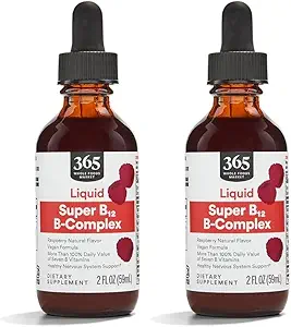 全食品市場、ビタミンBコンプレックスGly、2 Fl Oz(パッケージ2)による365