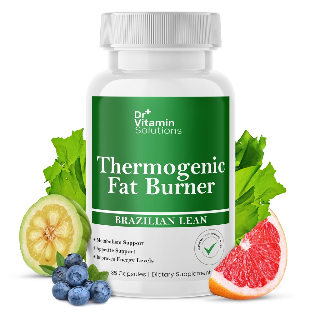 Thermogenic脂肪バーナーのブラジルの傾き-女性及び人の減量の丸薬 食欲抑制剤及びMetabolismのブースターw/緑茶、Garciniaの 腹の脂肪、エネルギー及び膨脹サポート- 35のカプセル