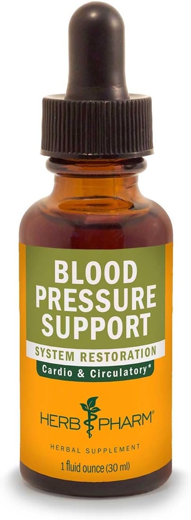 Herb Pharm Blood Pressure Support Liquid Formula for the Cardiovascular and Circulatory Systems - 1 Ounce (FLINDEN01)