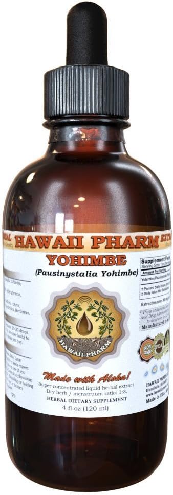 Yohimbeの液体のエキス、Yohimbeの液体(Pausinystalia Yohimbe) Tincture 4のoz