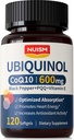 CoQ10 600mgのSoftgelsのUbiquinol Q10の補酵素の補足、Coq 10 600mgのビタミンの最高の吸収、中心の健康及びエネルギーのための酸化防止サポート