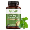 B'LEAF NATURE有機モリンガカプセル1000mg、90カウント - モリンガカプセルと免疫サポート、エネルギー&バランス - ビーガン、毎日のウェルネスのための非GMOサプリメント