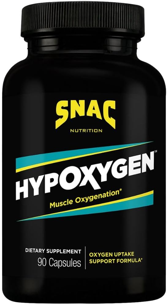 SNAC HypOxygen - 筋肉酸素化性能と耐久性の補足、ボディの VO2 Max を改善し、高繰り返しの練習、90 の野菜のカプセル(45 のサービング)からの回復を援助します