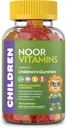 Halal Vitamins, Kids Vitamins, Kids Multivitamin Gummies Noor Vitamins: Vitamin C for Kids, D3, and Zinc for Immunity, B6 B12 for Energy. Non-GMO, Halal Gummies - 90 Count Gummy Vitamins for Kids