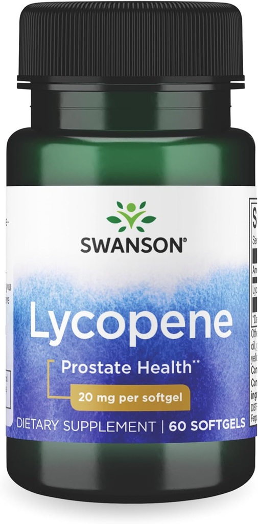 Swanson Lycopene-Natural の人の健康の補足は前立腺及び中心の健康、正常な範囲内の血圧を支えます(60のSoftgels)