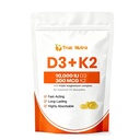 D3 K2、ビタミンD3 K2 10,000 IUのマグネシウムの補足、非GMO、グルテンフリー、サポート免疫及びエネルギー、300のココナッツ オイルのSoftgels