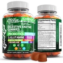 きれいなNutraceuticalsのプロバイオティクス及び消化の健康のためのPrebiotics及びGutamineのためのGtの健康のBromelainのAppleのPectinのインリンFOSの植物によって基づくビーガンGummyのビタミン