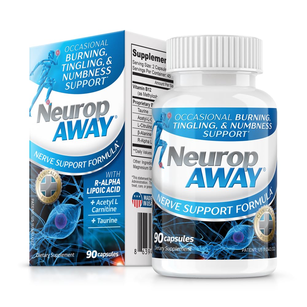 NeuropAway Nerve サポート方式90の毎日のカプセル