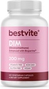 BESTVITE DIM(Diindolylmethane) 200mg with Bioperine(120 ベジタリアンカプセル) - ない Stearates - 完全菜食主義者の非GMO - グルテンフリー