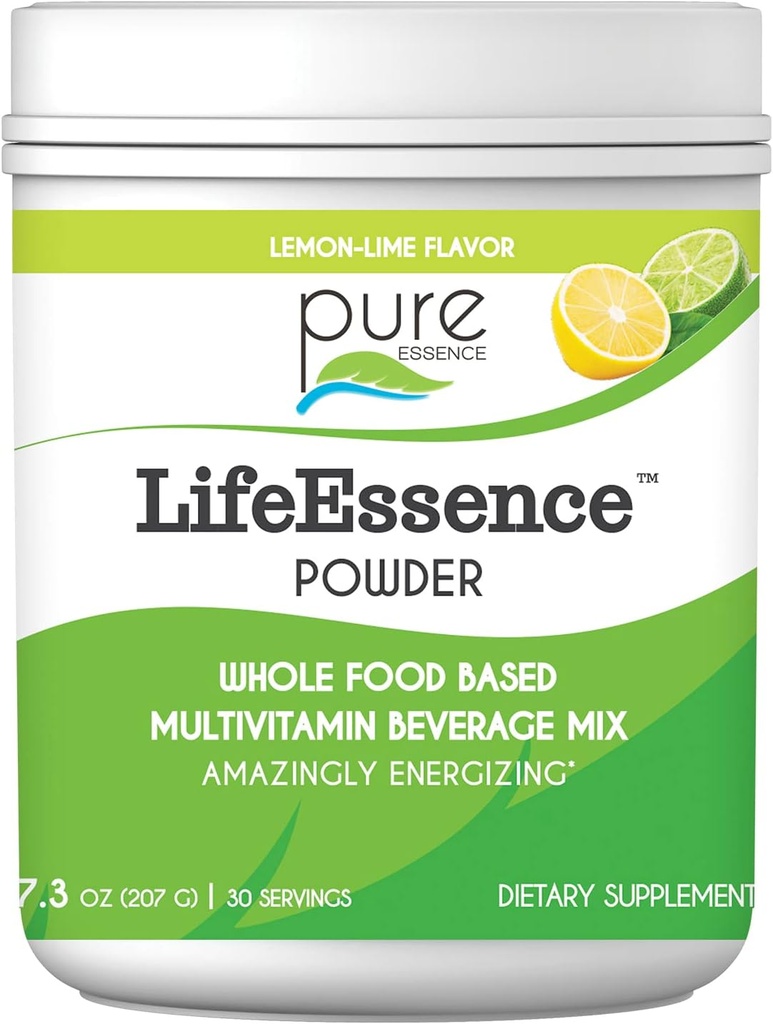 人および女性のための純粋なEsssenceの実験室のLifeEssenceのMultivitaminの粉、ビタミンD3、B12およびBiotinの高める全食糧基づいた粉の組合せ、7.3のoz