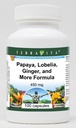 Papaya, Lobelia, Ginger, and More Formula - 450 mg (100 Capsules, ZIN: 512465)