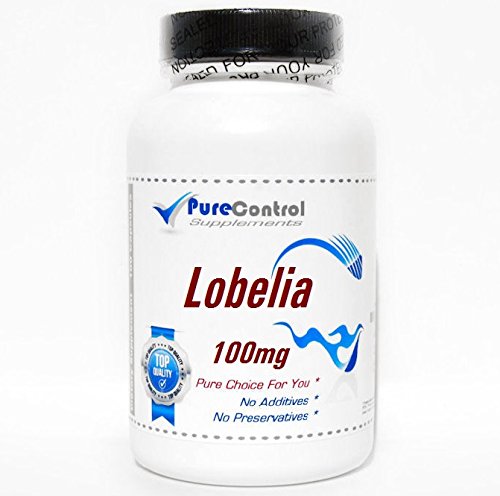 Lobelia 100mg // 100 Capsules // Pure // by PureControl Supplements