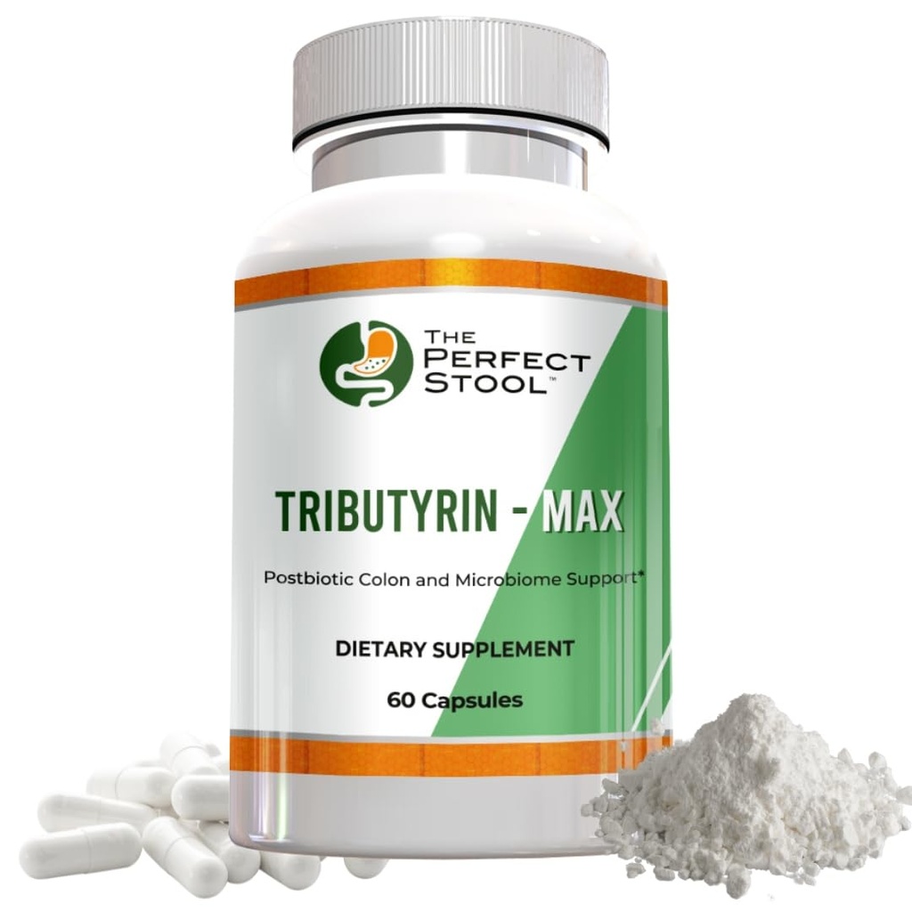 Tributyrin-MaxのPostbioticの酪酸塩の補足;Bloating、ガスおよびLeakyのガット サポート;完全な、きれいなワイプのポップ;750のmgの腸のカプセル;3rd党はGluten/酪農場を解放しました