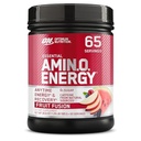 最適栄養アミノエネルギー - グリーンティー、BCAA、アミノ酸、ケトフレンドリー、グリーンコーヒーエキス、エネルギーパウダー - フルーツフュージョン、65サービング(パッケージ5月Vary)