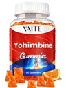 VAITE Yohimbine HCl Gummy 15mg - 男性と女性、酸化防止剤、Yohimbeの樹皮のエキス、改善された性能のための砂糖なし、非GMOエネルギー及び持久力サポート - 60グミー
