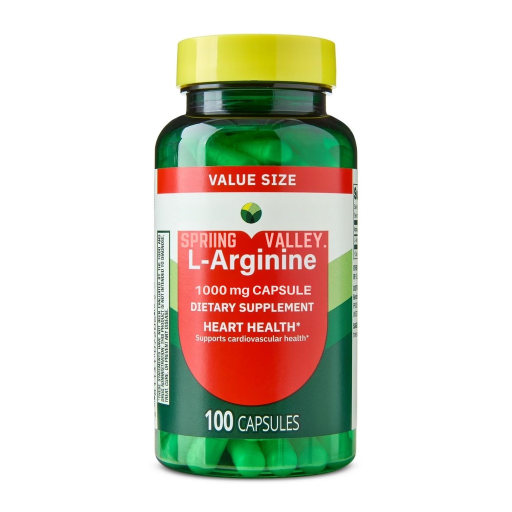 L-アルギニン1000 Mg 100カプセルLアルギニン、ラジニン、Lアルギニン - 1000 Mg 100カプセル(パッケージ1)